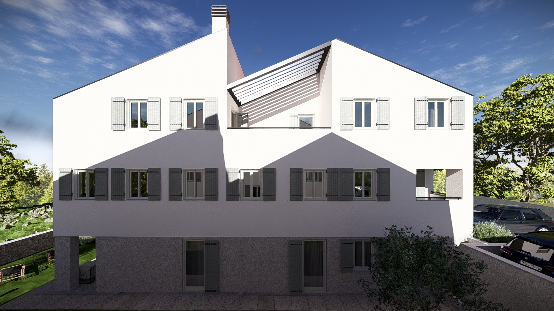 Pogled na projekt Cres Living